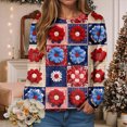 thumbnail image 2 of Towmus Christmas Sweatshirts for Women Plus Size 3D Cute Print Long Sleeve Graphic Sweaters Xmas Pullover Tops, 2 of 6