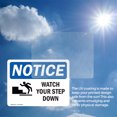 thumbnail image 6 of (2 Pack) Watch Your Step Down Sign, 6 of 7