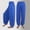 370#Blue, variant on Plus Size Hippie Harem Pants Women Super Soft Modal Yoga Lounge Pants Wine 2XL