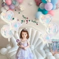 thumbnail image 4 of 24 Piezas Globo de Aluminio Transparente con Estrella Corazón Globos de Aire de Helio para Niños Adultos Cumpleaños Boda Decoración para Baby Shower, 4 of 5