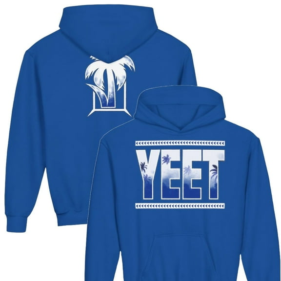 Jey Uso Yeet Bloodline Blue Kids Youth Pullover Hoody Sweatshirt