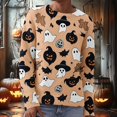 thumbnail image 6 of Certgust Women's Sweatshirts Under $15 Womens Halloween Graphic Print Long Sleeve Knit Pullover Sweater with Cozy Seasonal Style, 6 of 7
