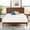 10" thick, variant on Size Mattress, 5 Inch Memory Mattress - Medium-Firm, Breathable Bed, Gel Mattresses with Removable Cover for , White