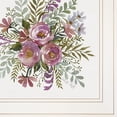 thumbnail image 3 of Set Of Two Floral Spray I And II White Framed Print Wall Art, 3 of 3