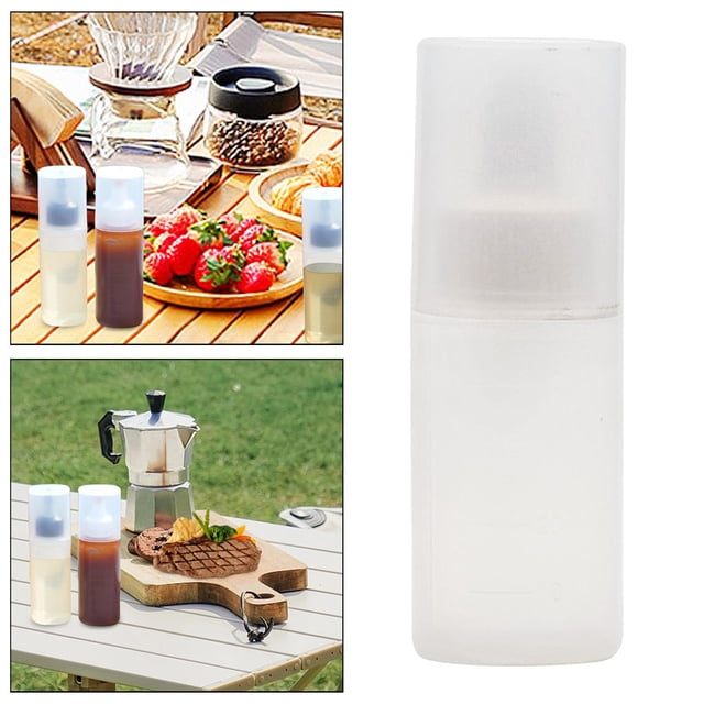 Botella exprimible perfecl para acampar al aire libre cocina salsas picantes aceite de oliva ketchup