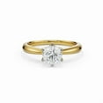 thumbnail image 2 of 2 Carat Latest IGI Certified Lab Grown Diamond Proposal Ring for Ladies Solid 14K Yellow Gold | Solitaire Diamond Rings for Women | Size 5 by Diamond-Capitals, 2 of 8