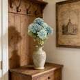 thumbnail image 5 of COM1950s Faux Chrysanthemum Bouquet, Artificial Bush Bundle with Plastic Stems, Realistic Fake Flowers for Wedding Bridal Home Farmhouse Decor, 5 of 6