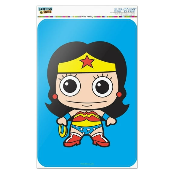 Wonder Woman Cute Chibi Home Business Office Sign