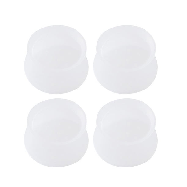 Speravity 4 piezas de cubiertas para pies de mesa, tapas para patas de sillas, gabinete de azulejos de madera, almohadillas protectoras para muebles, Herramientas y ferretería Transparente Speravity TO008674-02B