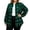 Army Green, variant on Plus Size Plaid Shirts for Women Flannel Button Down Shirt Cardigans Dressy Casual Fall Blouses, Light Blue, 2XL