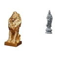 thumbnail image 1 of Figura de león,Estante con estatua de león para escritorio,oficina,decoración del hogar,Estatua de Guan Yin,Estatua de Guan Yin para decoración del hogar.,Escultura de, 1 of 8