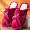 thumbnail image 5 of KANG Corduroy Slippers For And Cozy Indoor Warm Winter Slip On Comfort Footwear With Soft Ideal For Home Relaxation, 5 of 7