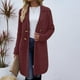 thumbnail image 3 of Chaqueta y abrigo informal de manga larga con capucha para mujer, color liso, manga larga, con cremallera, bolsillo, sudadera, chaqueta, abrigo para mujer, 3 of 7