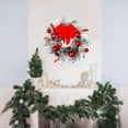 thumbnail image 1 of Corona de Navidad Soledad decoración de Navidad 20.0 in con nieve, 1 of 10
