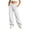 White, variant on Timegard Fall Clothes for Girls Boys Lightweight Sweatpants Cargo Unisex Baggy Comfy Elastic Waist Kids Casual Pants