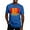 Royal, variant on - Haute Normandie Men's Fitted T Shirt (Dark) - Men's Fitted T-Shirt