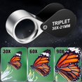 thumbnail image 4 of Juego de 3 Lupas para Joyeros, 10X, 20X y 30X, Lupa de Bolsillo para Joyería, Lupa para Joyeros, 4 of 6