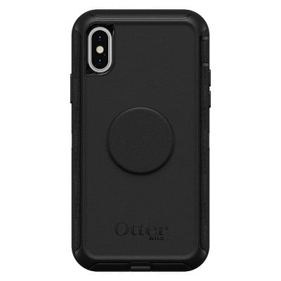 OtterBox Apple iPhone X/XS Otter + Pop Defender Case (With PopTop) - Black
