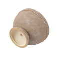 thumbnail image 4 of My Texas House 8" Dot Bowl Brown Ceramic Plant Pot 8.1" Diameter, 4 of 8