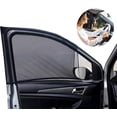 thumbnail image 1 of xianyou-Car Windows Mosquito Net,Car Window Screens for Camping,UV and Car Mosquito Net for Camping |Breathable Mesh Baby Car Window CoversSun Glare/UV Rays Double Layer Design(Front Side 2pcs), 1 of 4
