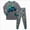 D274-Grey, variant on 2-3 Years Toddler Toddler Boy Girl School Fall Winter Outfits Sweatshirt Pullover Casual Pants 2Pcs Clothes Set 6-12 Months 12-24 Months 2T 3T 4T 5T 7T Boy Gift Setfor Boy