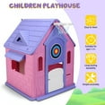thumbnail image 3 of SHegdu Kids Playhouse Indoor/outdoor Playset Garden Games Cottage for 2-5 ( Pink), 3 of 9