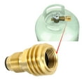 thumbnail image 3 of Adaptateur de Réservoir de Propane pour Recharge, Régulateur de Valve en Laiton Massif, Sécurité, POL Tank, Convertir en QCC1/Type1, 3 of 7