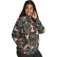 thumbnail image 4 of Tooniforms Scrubs Jacket For Women Packable Print TF320, 4 of 7