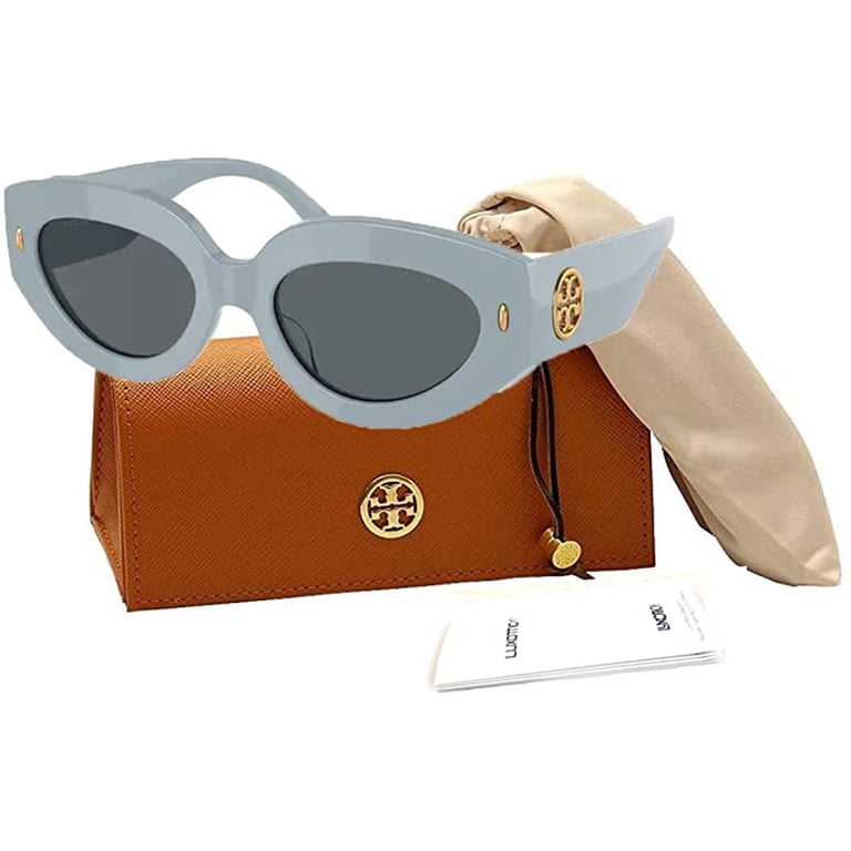 Tory Burch TY7171U 18873F 51MM Crisp Blue / Solid Grey Cat  display picture 2