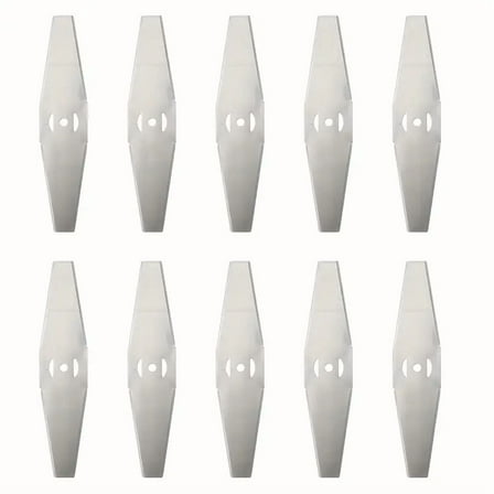 Paddsun 10pcs Weed Eater Blades, Hard Alloy Blade Replacement Parts Compatible with 6inch Electric Weed