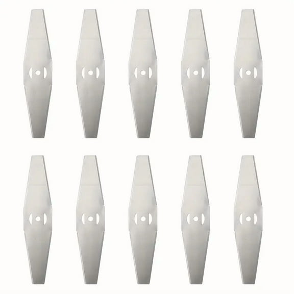 Paddsun 10pcs Weed Eater Blades, Hard Alloy Blade Replacement Parts Compatible with 6inch Electric Weed