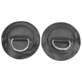 thumbnail image 1 of 2 Pcs Coussinets d'Anneau en PVC Noir, Accessoires de Patch d'Anneau en Acier Inoxydable - Robustes, Résistants aux UV, Forte Adhérence, Faciles à Installer - Idéaux pour Bateaux Gonflables, Kayaks, Canoës, Radeaux et Planches de Surf, 1 of 6