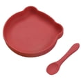 thumbnail image 2 of YAOMOBB Baby Serve Plate Strong Suction Baby Plate with Food Grade Silicone Secure Feeder Dish for Toddlers, 2 of 7