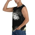 thumbnail image 3 of Disketp Happy Halloween 1 Sleeveless Tshirts For Men, Muscle Shirts For Men Dry Fit Tank Top-Large, 3 of 8