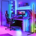 thumbnail image 4 of Hogar Dormitorio Esquina luz RGB Color Cambio de pie Lámpara Lámpara de vacaciones Fiesta de vacaciones Luces ambientales Decoración Club Arte Lightstick 1.2m Jumpingount HA009599-01, 4 of 6