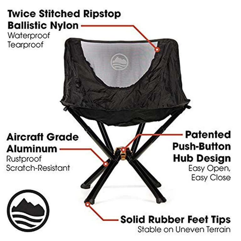 Chaise Extérieure Portable Chaise Pliante Légère Pour Camping Pêche