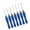 Blue handle 7piece, variant on Professional Repair For Precise Device Maintenance Include Multiple Tool Screwdriver Tweezer Dismantling Accessories