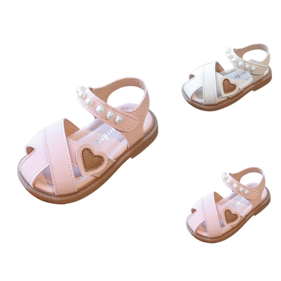 Girls Sandals and Summer Shoes for Toddlers & Kids Comfortable Outdoor Footwear with Sole Ages 12 Months to 7 Years Play Adventure