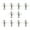 silver-L, variant on 10Pcs Fishing Lures Hook Baits Fishing Accessories Plug Casting Propeller Spinnerbait Stainless Spinnerbait Props
