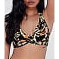 thumbnail image 4 of Printed Muse Halter Bikini Top Swimsuit, 4 of 6