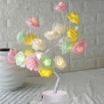 thumbnail image 2 of CAROOTU Glowy Rose Ray Lamp Desk Tree Table Lamp for Girls Women Home Decor for, 2 of 6
