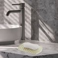 thumbnail image 2 of Unique Bargains 1 Pc Waterproof Soap Holder Waterfall Beige Soap Holder for Bathroom 6.1"x3.54"x0.59", 2 of 6