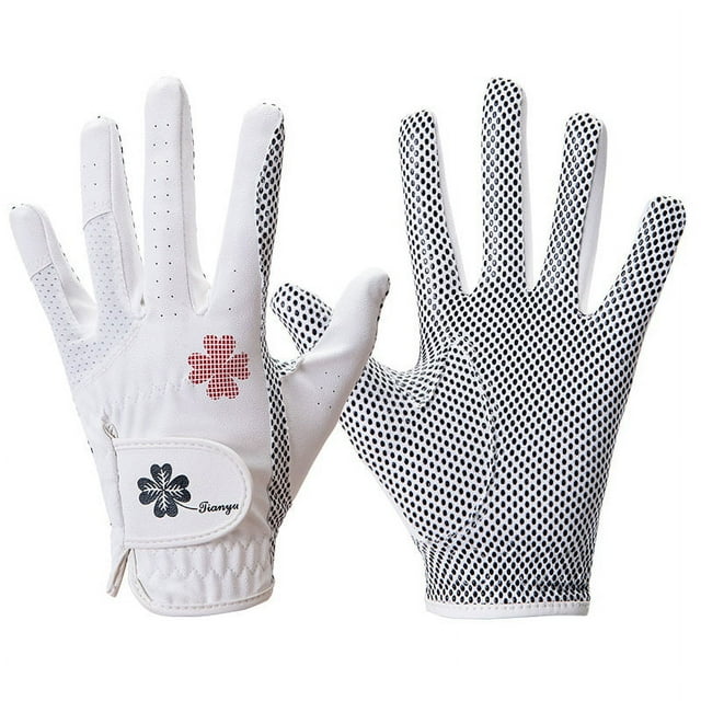 Gants de Golf en Cuir pour Femmes une Paire