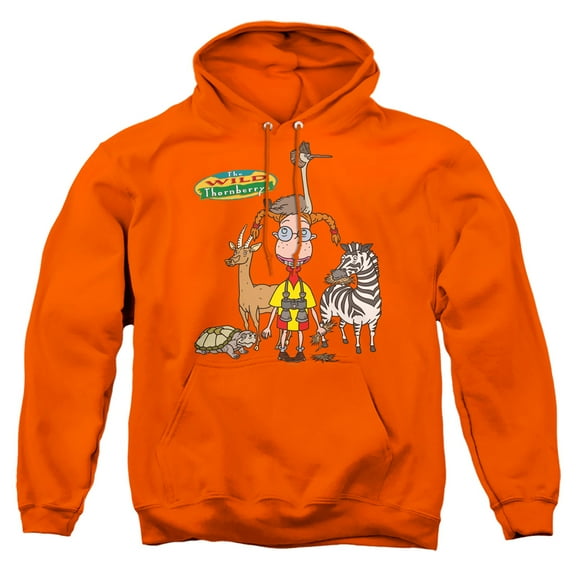 Wild Thornberrys Eliza's Safari Unisex Adult Pull-Over Hoodie
