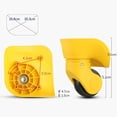 thumbnail image 4 of Mosiee Suitcase Repair Luggage Replacement Wheels Measure Size Before Purchase, 4 of 9
