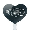 thumbnail image 2 of Dead Fish Bones in Plastic Bottle Heart Love Cupcake Picks Toppers Decoration Set of 6, 2 of 6