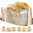 thumbnail image 1 of Non-stick Reusable Toaster Bag, 6 Washable Teflon Toast Bags,16*16.5cm, 1 of 4