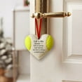 thumbnail image 4 of Baseball Pocket Hug With Card Heart Shaped Mini Baseball Inspirational Keepsake Bat Design For Players Coaches And Fans, 4 of 6