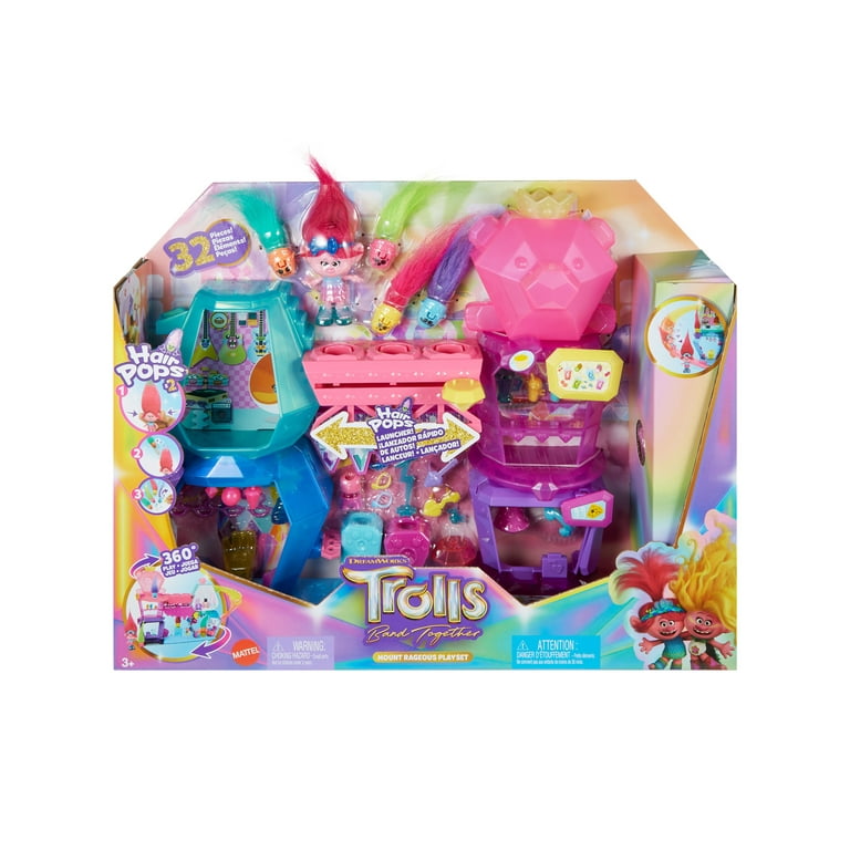DreamWorks Trolls Band Together Playset - Mount Rageous with Queen