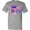AC-Heather Grey, variant on Inktastic 4th of July Fireworks Stars and American Flag T-Shirt